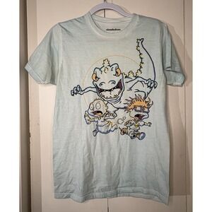 2017 Nickelodeon Rugrats Reptar Chuckie Tommy T Shirt Size SM 90s Y2K